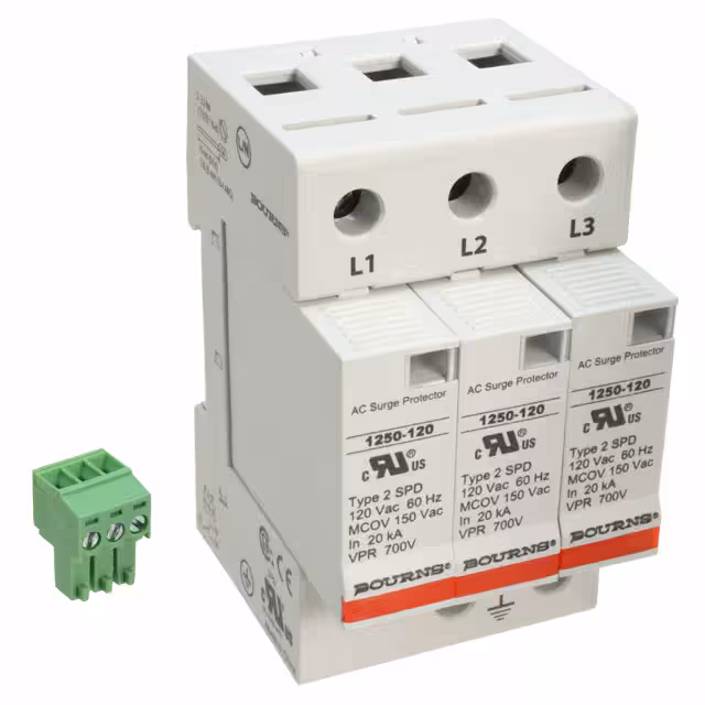 1250-3S-120 Bourns Inc. TVS - Dispositivos de protección contra sobretensiones (SPD)